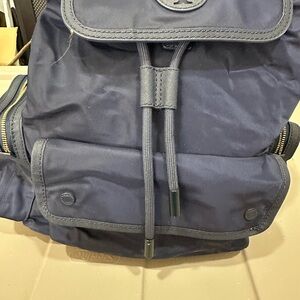 Tory Burch Navy Blue  Backpack purse